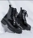 Women's Lace-Up Sole Ankle Boots - Black, Brown, Grey - 3