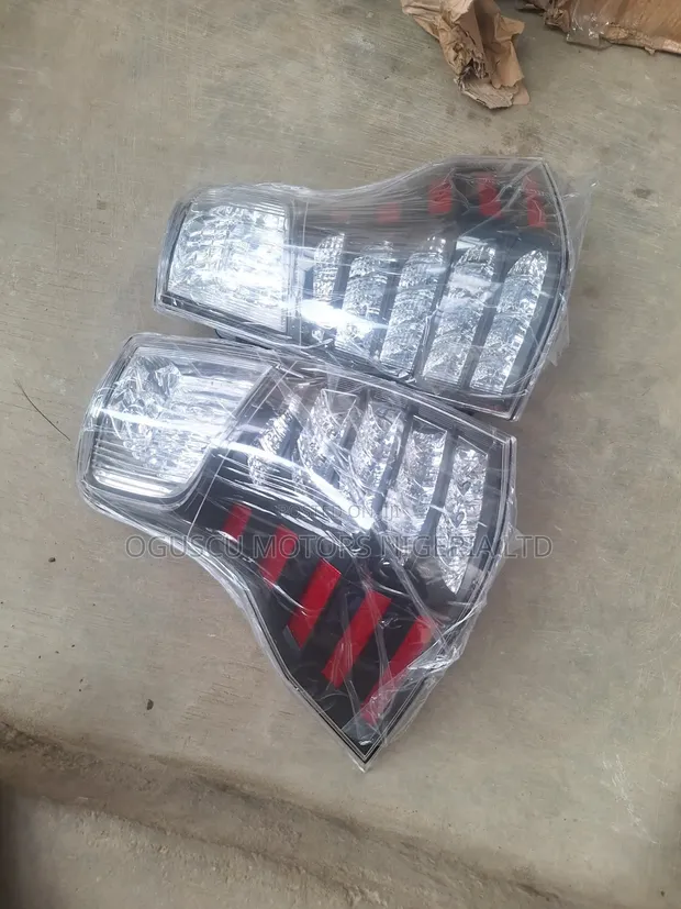 Lexus GX460 2020-2022 Black Dark Sports Edition Tail Lights - 1