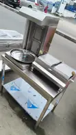 Complete Shawarma Machine Toaster with Table - Commercial Fast Food - 3
