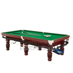 9ft Marble Slate Snooker Table + Cikakkun Kayayyaki