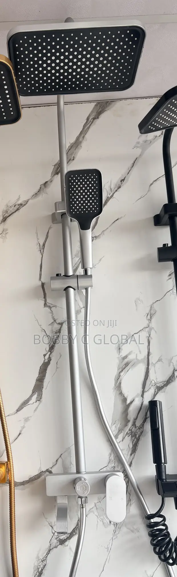 Luxury White Aluminium Shower - Brimix - 1