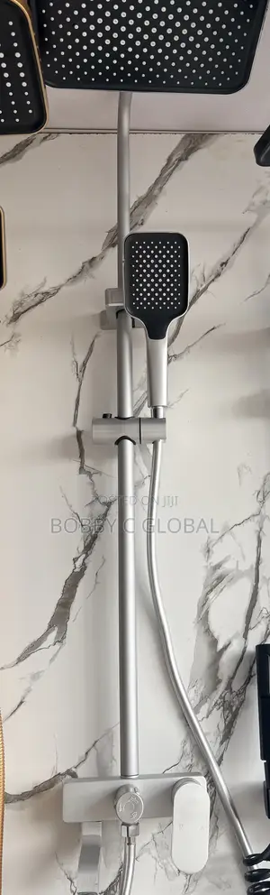 Luxury White Aluminium Shower - Brimix