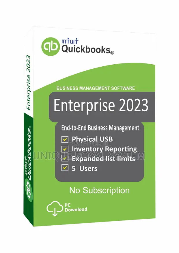 QuickBooks Enterprise 2023 Asalin Lasisi - 1