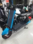 CARKEY Scooter Mai Amfani da Hasken Rana Biyu - Blue - 1