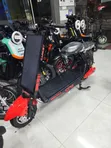 CARKEY Scooter Mai Amfani da Hasken Rana Biyu - Blue - 2