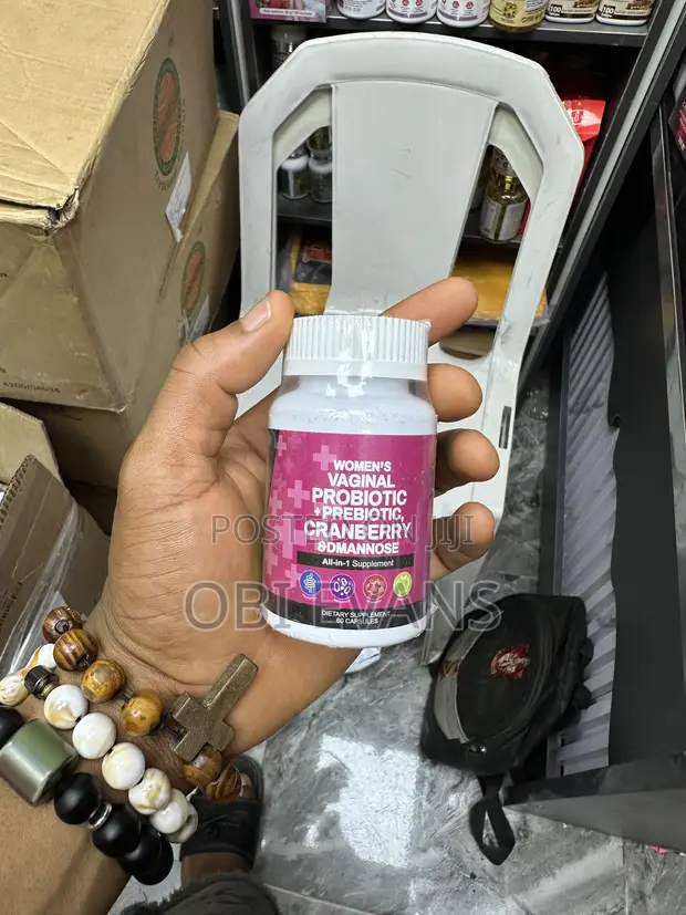 Women's Vaginal Probiotic + Prebiotic Cranberry D-Mannose - 1