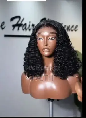 Pixie Curl Wig - 5x5 Closure, Black
