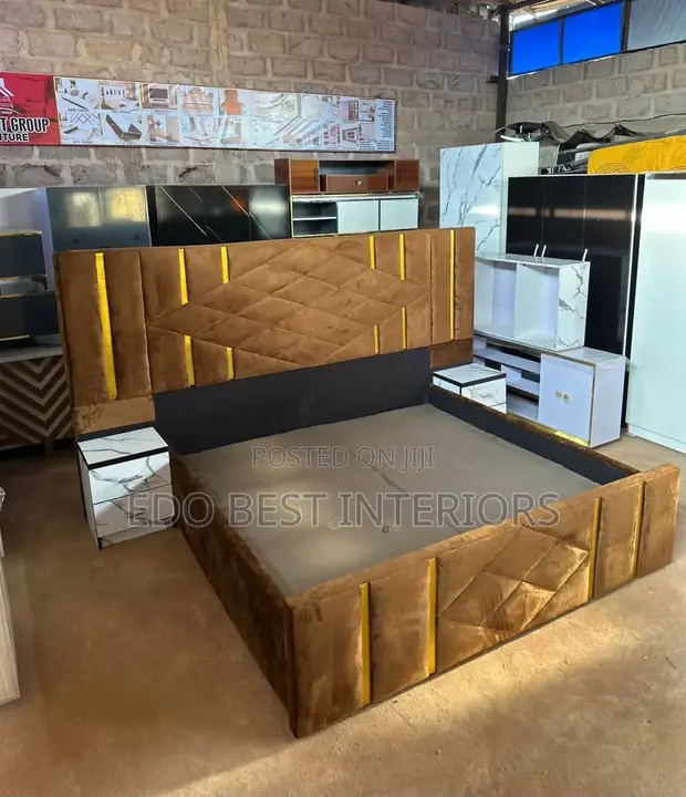 Home Interiors 6x6 Bed Frame - Queen Size - 1