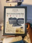 Designer Multifunction Diaper Bag (Gucci, Dior Styles) - 1