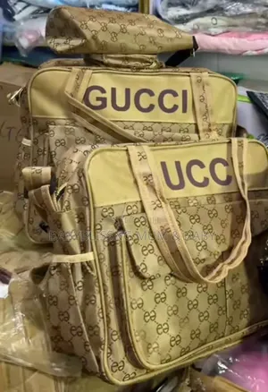 Designer Multifunction Diaper Bag (Gucci, Dior Styles)