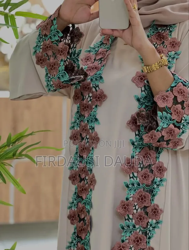 FDST Fashion Jalabiya - Mata masu launuka daban-daban na gargajiya - 1