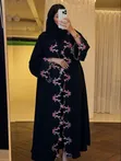 FDST Fashion Jalabiya - Mata masu launuka daban-daban na gargajiya - 2