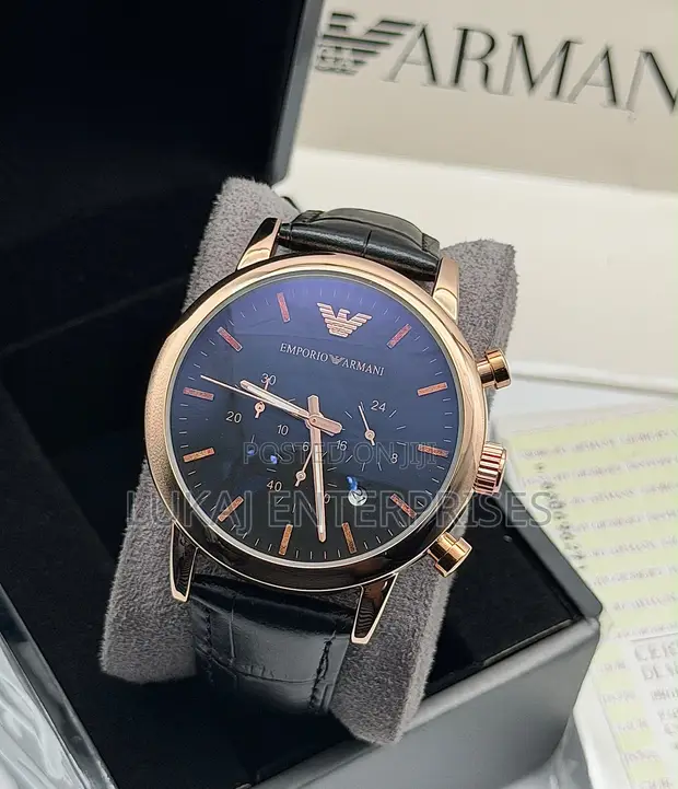 Emporio Armani Classic Chronograph Watch - 1