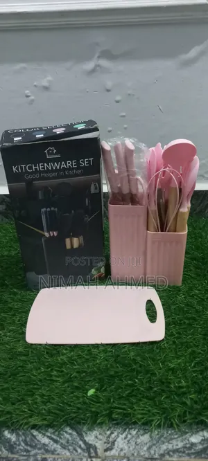 Sabon Saitin Kayan Dafa Abinci na Silicone tare da Allon Yanka