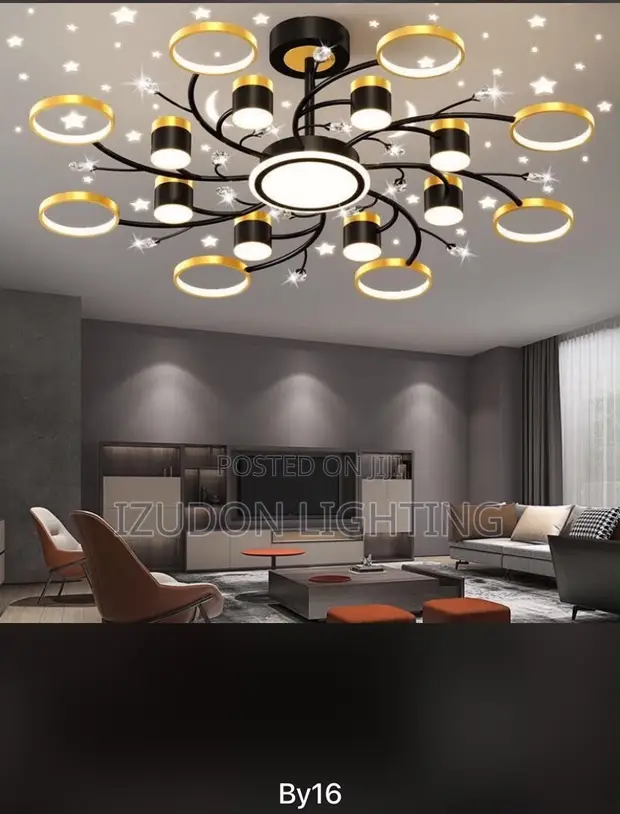 Golden Versailles Chandelier Light - 1