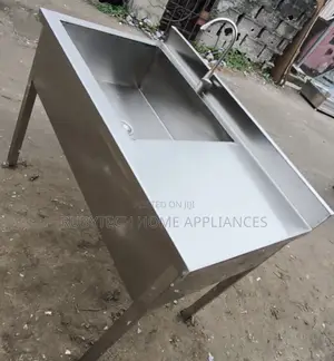Commercial Stainless Steel Washing Sink with Drainboard