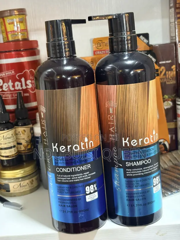 Keratin Shampoo da Conditioner Set - 1