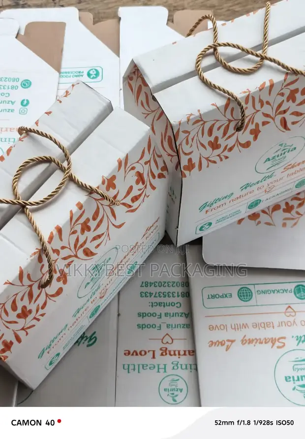 Luxury Carton Board Shopping Bags - Sabon Zama - 1