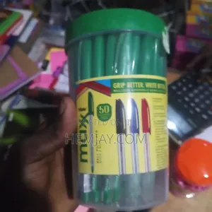 Pack of 50 Quality Green Pens