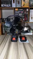 GE Rechargeable Portable Fan with 2 Batteries - 1