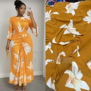 Premium Korean/Italian Crepe Fabric Wholesale - NGN 1,900/Yard