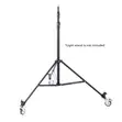 Yunteng Moveable Wheels Set for Light Stands (3-Pack) - 1