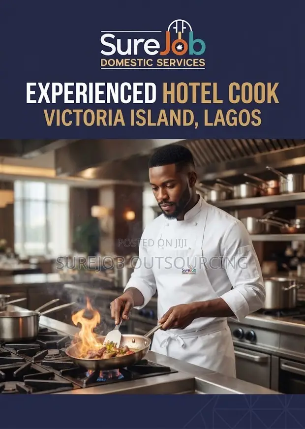 Hotel Cook Needed (Up to ₦150,000 + Baking Skills) – VI - 1