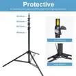 Heavy Duty Studio Light Stand with Wheels (Air Cushioned) - 1