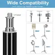Heavy Duty Studio Light Stand with Wheels (Air Cushioned) - 5