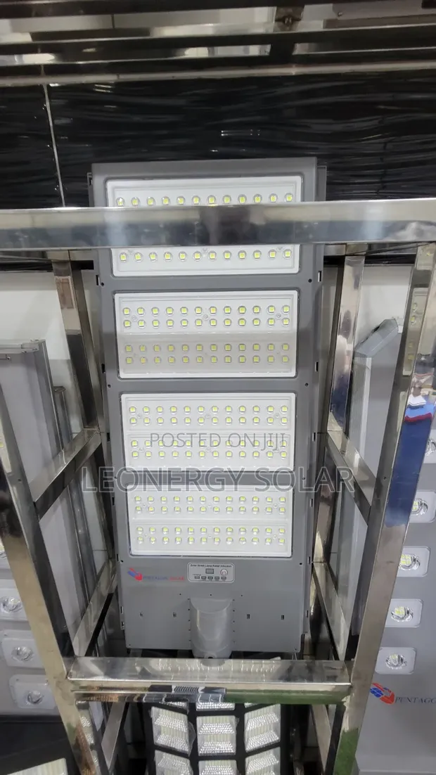 Pentagon Quality Industrial Solar Street Light (4-Eye) - 1
