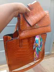 3-in-1 Large Handbag - Brown - 1