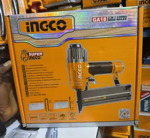 Ingco 2-in-1 Air Brad Nailer and Stapler (ACN50401)