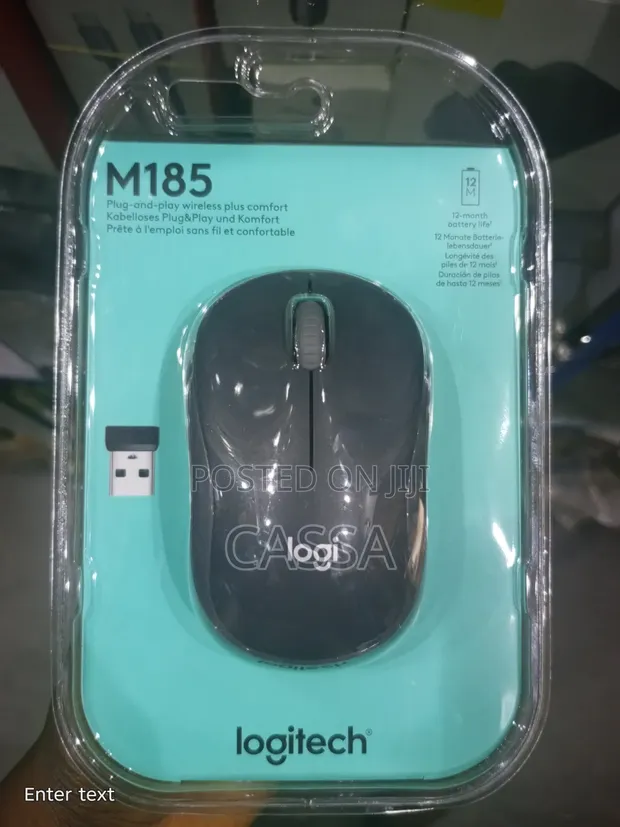 Logitech M185 Wireless Mouse - 1