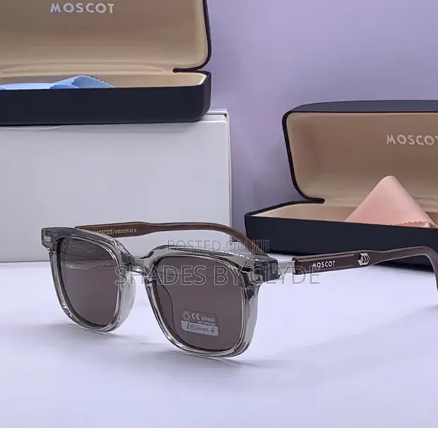 Moscot Originals Sunglasses - Clear Brown Frames - 1