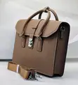 Hermes Genuine Leather Laptop/Corporate Bag - 1