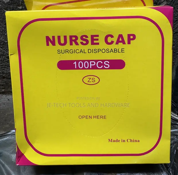 Surgical Disposable Nurse Caps - 100 Pieces - 1