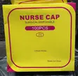 Surgical Disposable Nurse Caps - 100 Pieces - 1
