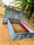 Extended 4x6 Bedframe with Two Bedside Tables - 3
