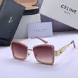 Masan Ja Luxury Celine Tortoise Gold masu Girman Kai - Blue Gradient Lenses - 4