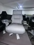 Executive Office Chair for Managers - Gray Leather - 1