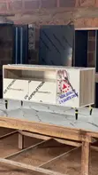 Brand New TV Stand with Cupboard and Drawers - 1