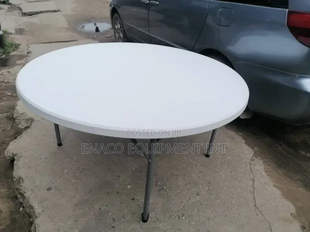 Boss Office Products Round Event Table - White - 1
