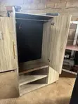 Home Interiors 4x6ft 3-Kofa Wardrobe - 2