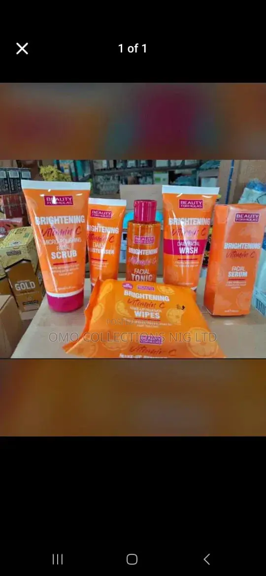 Beauty Formulas Vitamin C 6-Piece Brightening Skincare Set - 1