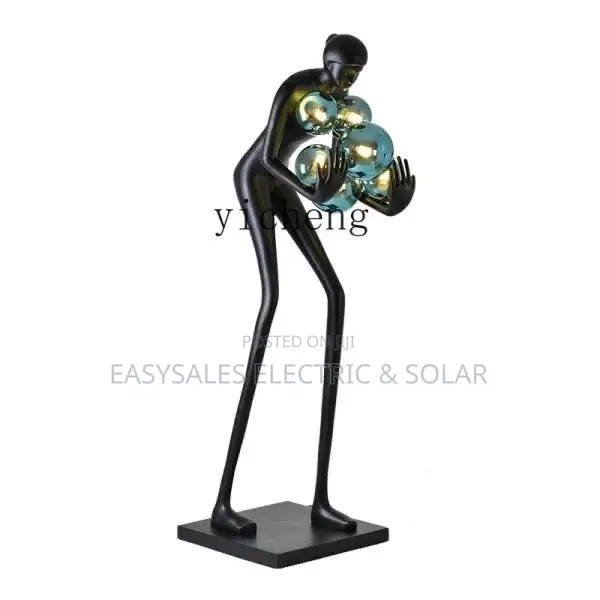 Modern Abstract Human Figurine Floor Lamp - LED - 1