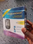 Accu-Answer Blood Glucose Meter Tare Da 50 Test Strips - 1