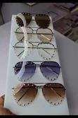 Trendy Vision Luxury Fashion Glasses - Gold Frame - 1