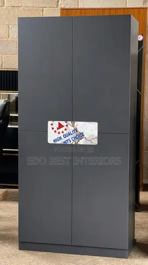 Sabon Zamani Wardrobe - Kofofi 4, Launin]='Gray