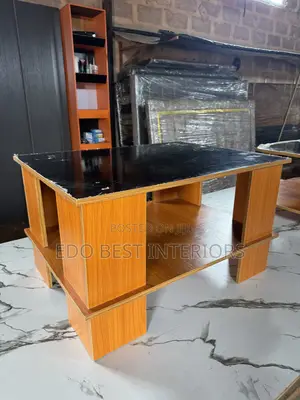 SM Center Table - Glossy Multicolored Wood
