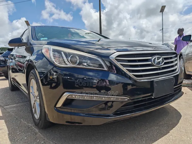 Hyundai Sonata 2015 Black - 1